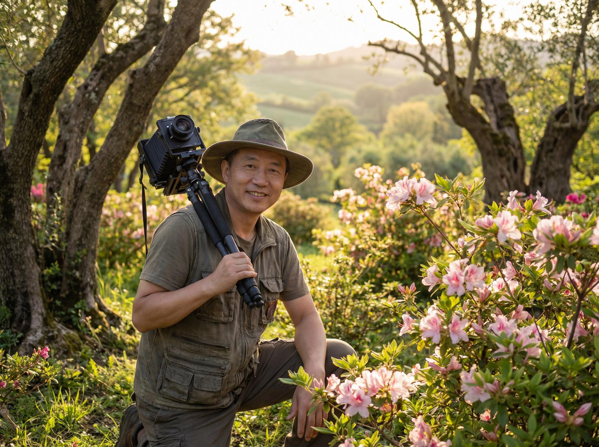 看片植物视频摄影师张明辉